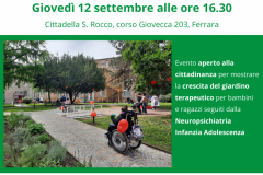 locandina evento giardino cuore  - locandina vola nel cuore